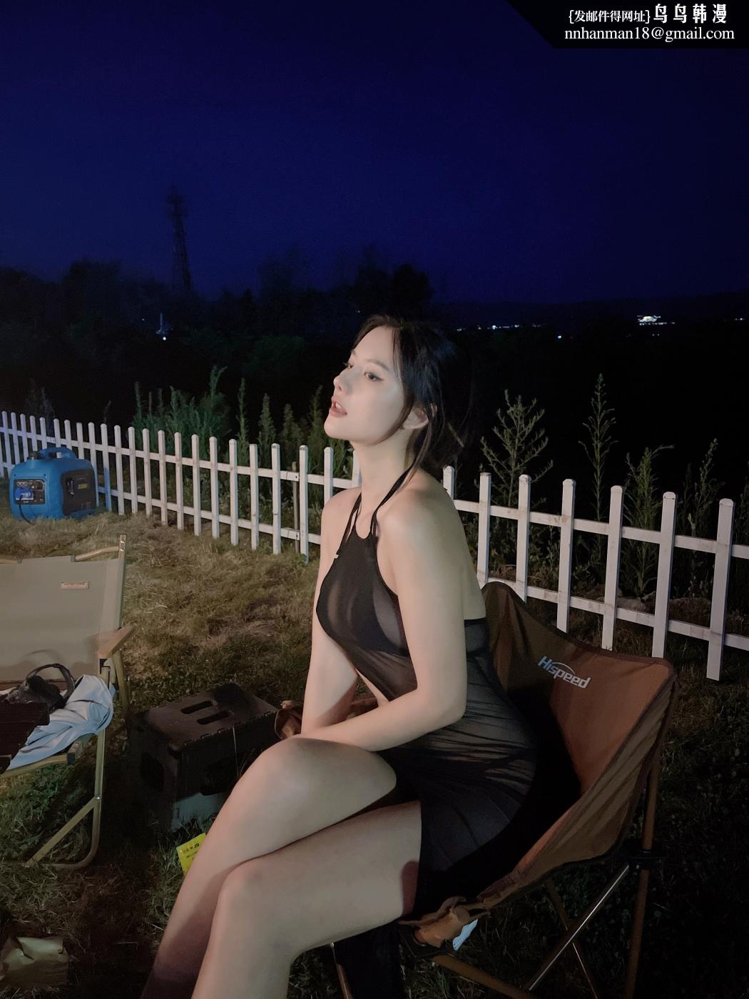 阿朱性感图集阿朱-集市露出透视装