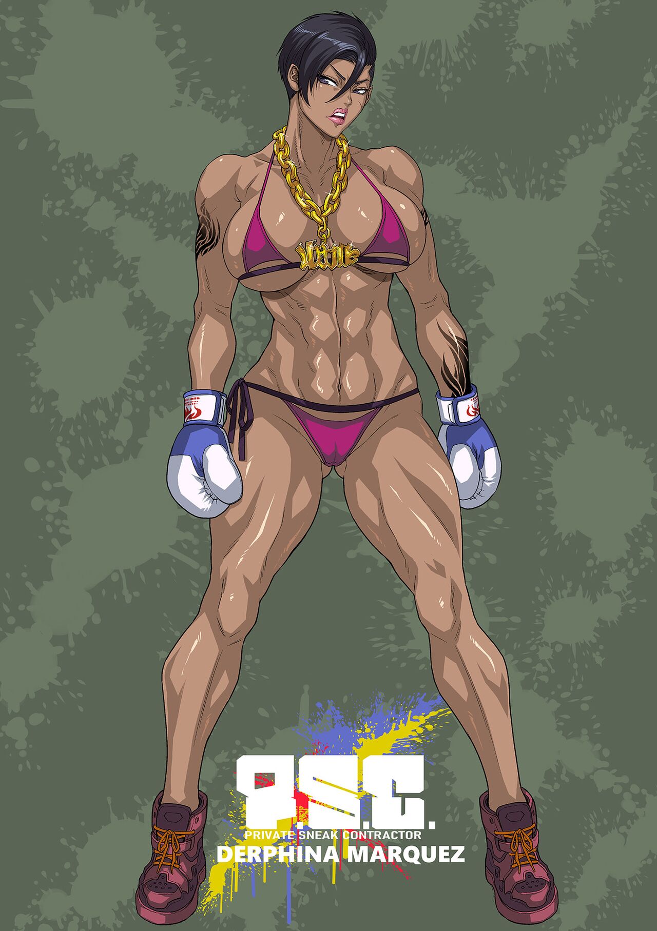 [砂川多良] P.S.C.潜入捜査官 怜子 [中国翻訳]全集