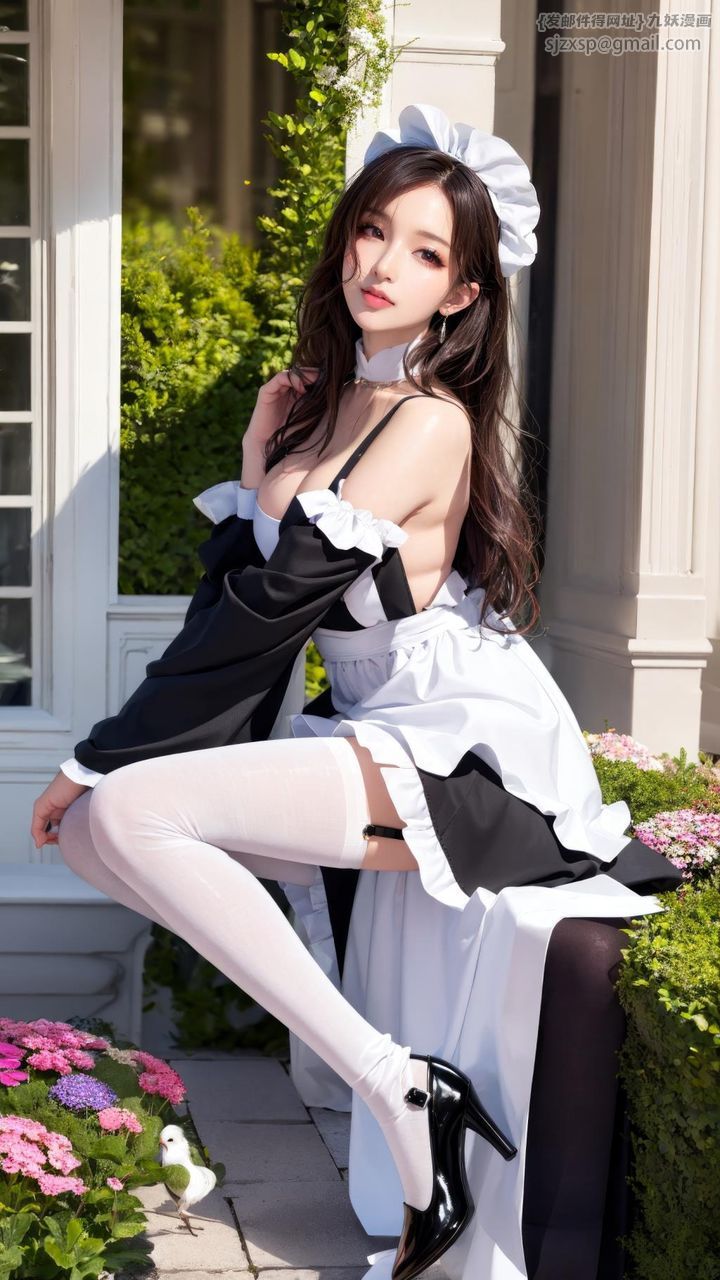 [AI绘画]TheDelicate_黑丝.女仆第03話