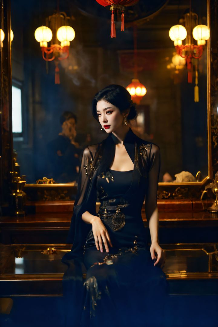 [AI绘画]极品身材_巨乳.黑丝第10话