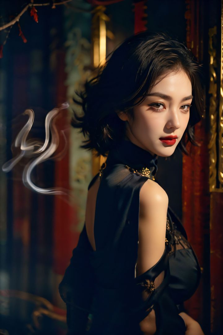 [AI绘画]极品身材_巨乳.黑丝第11话-最终话