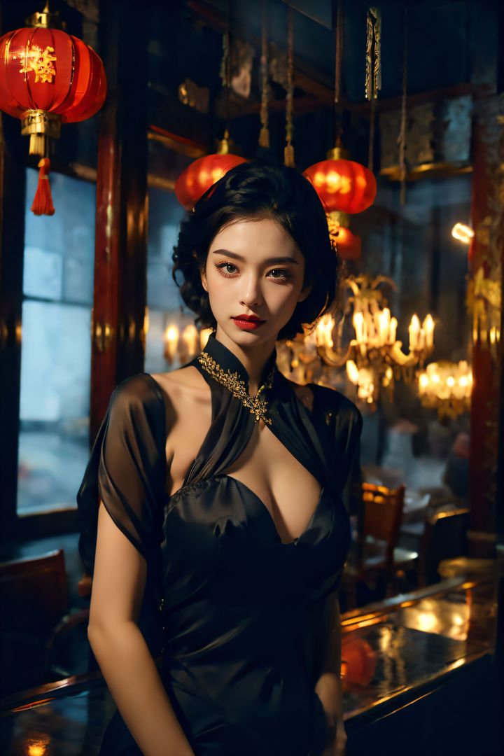 [AI绘画]极品身材_巨乳.黑丝第11话-最终话