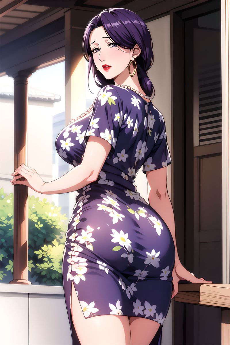 [AI绘画]美人母亲整合肉嫁高柳傢第04话