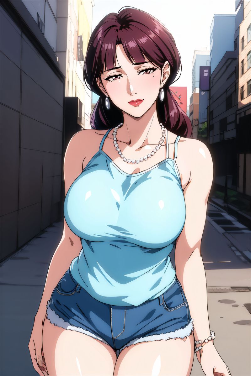 [AI绘画]美人母亲整合肉嫁高柳傢第05话