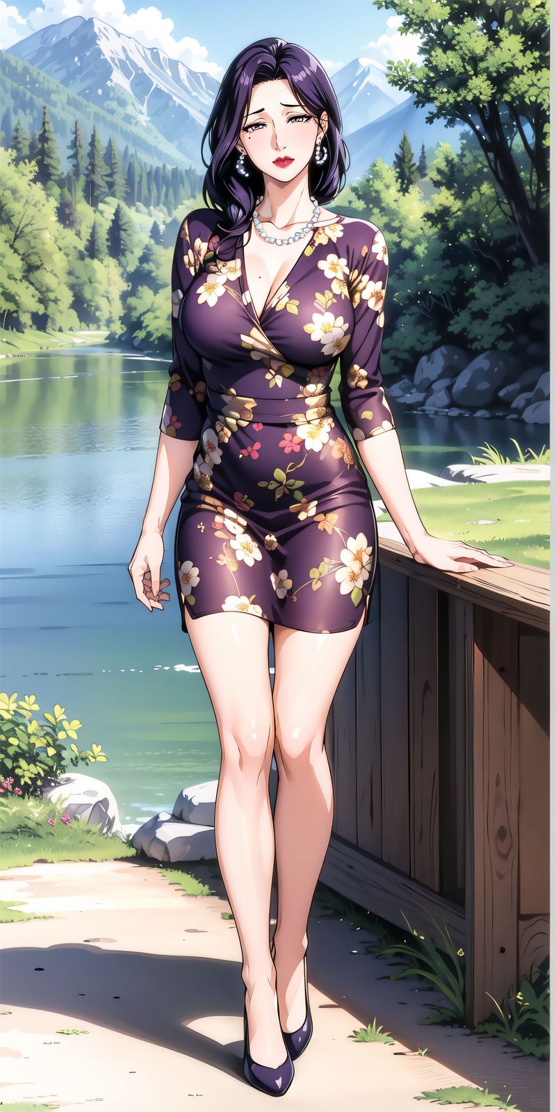 [AI绘画]美人母亲整合肉嫁高柳傢第06话