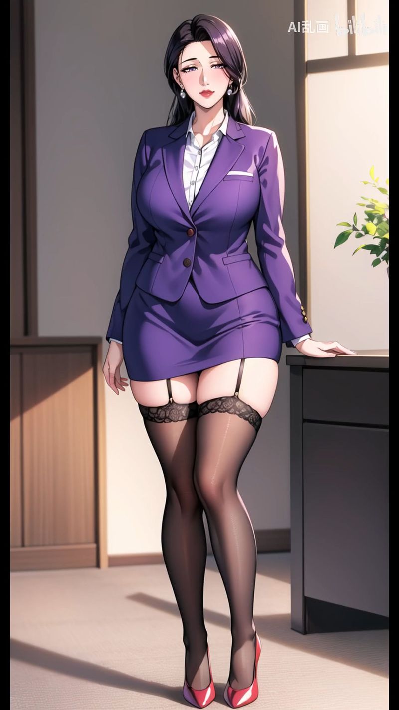 [AI绘画]美人母亲整合肉嫁高柳傢第08话