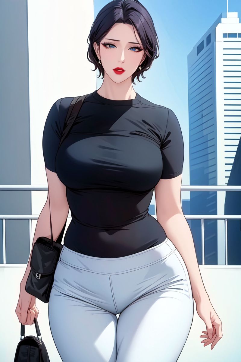 [AI绘画]美人母亲整合肉嫁高柳傢第09话