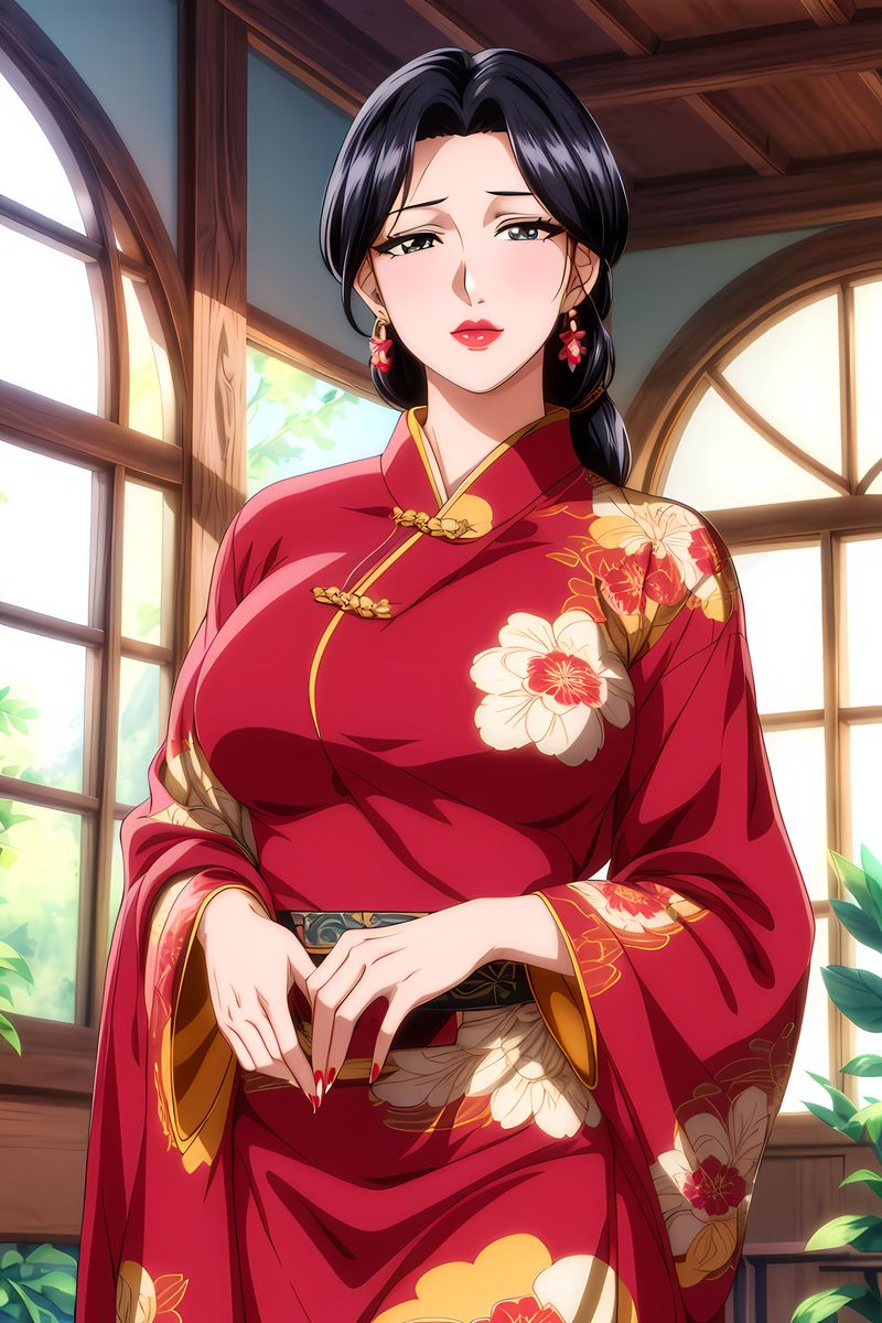 [AI绘画]美人母亲整合肉嫁高柳傢第11话-最终话