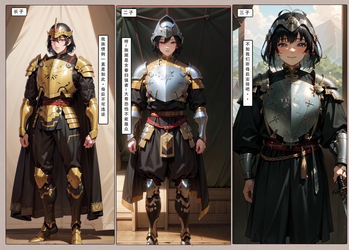 [AI漫画]册母为后03