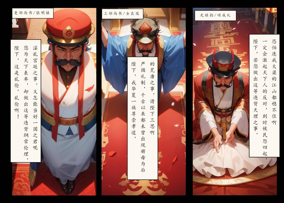 [AI漫画]册母为后06最终章