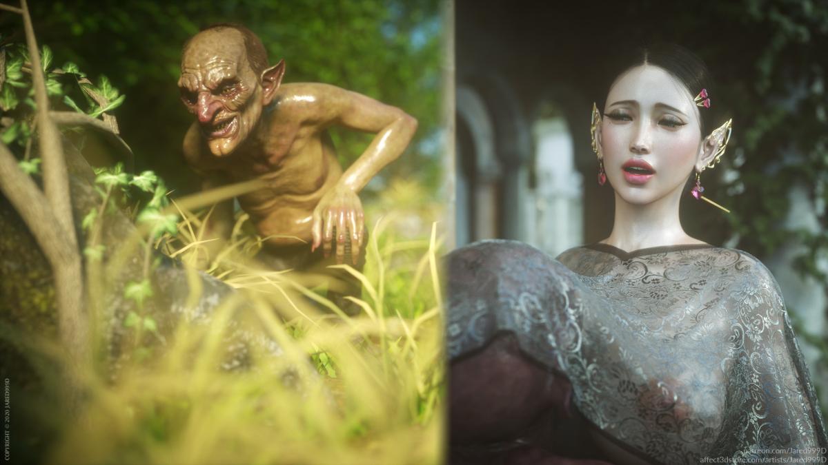 [3D]精灵奴隶+珍娜的复仇[完结]06-愛與慾望