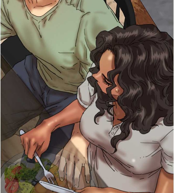 养父的女儿们第48話-桌底下的親密接觸